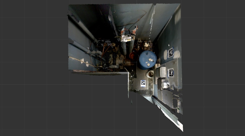 A utility room at SPAR 3D Headquarters
