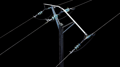Power line captured by Alteia using NeRF technology.