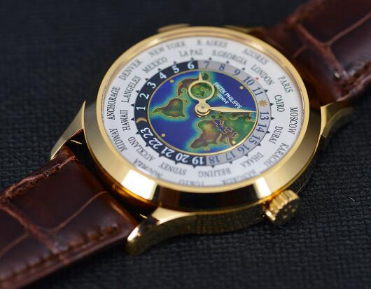 The timepiece could display the world time which is practical for global travelers.